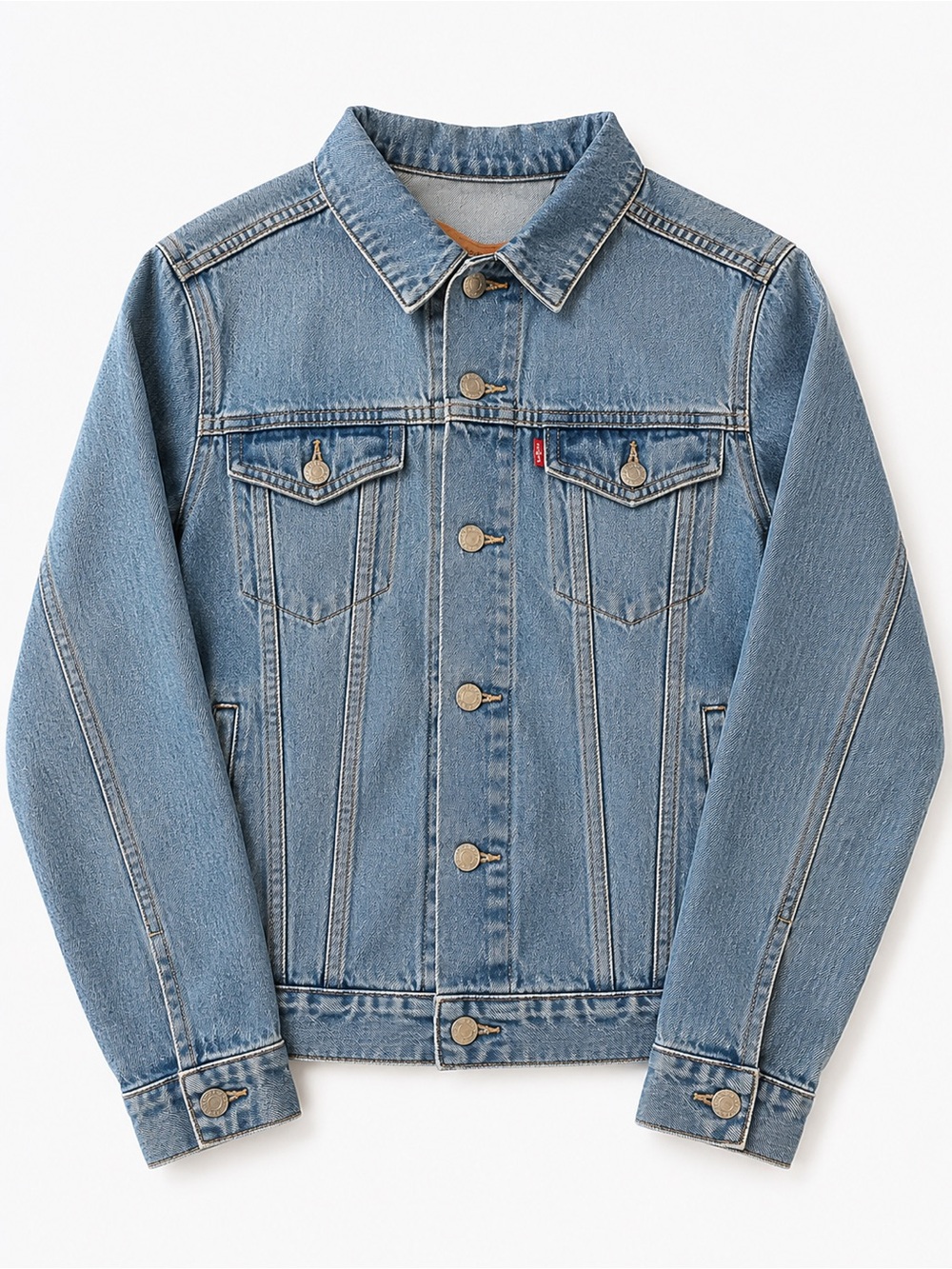 Classic Blue Denim Jacket -Boy's Truckers Jacket XL 13-15 year old